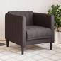 vidaXL Sessel Dunkelbraun Stoff vidaXL Sessel Dunkelbraun Stoff