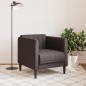 vidaXL Sessel Dunkelbraun Stoff vidaXL Sessel Dunkelbraun Stoff