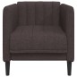 vidaXL Sessel Dunkelbraun Stoff vidaXL Sessel Dunkelbraun Stoff