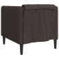 vidaXL Sessel Dunkelbraun Stoff vidaXL Sessel Dunkelbraun Stoff