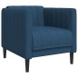 vidaXL Sessel Blau Stoff vidaXL Sessel Blau Stoff