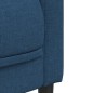 vidaXL Sessel Blau Stoff vidaXL Sessel Blau Stoff