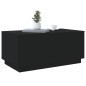 vidaXL Couchtisch mit LED-Leuchten Schwarz 90x50x40 cm vidaXL Couchtisch mit LED-Leuchten Schwarz 90x50x40 cm