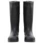 vidaXL Gummistiefel Schwarz Größe 46 PVC vidaXL Gummistiefel Schwarz Größe 46 PVC