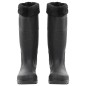 vidaXL Gummistiefel mit Herausnehmbarem Innenfutter Schwarz Gr. 39 PVC vidaXL Gummistiefel mit Herausnehmbarem Innenfutter Schwarz Gr. 39 PVC