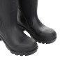 vidaXL Gummistiefel mit Herausnehmbarem Innenfutter Schwarz Gr. 39 PVC vidaXL Gummistiefel mit Herausnehmbarem Innenfutter Schwarz Gr. 39 PVC