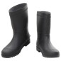 vidaXL Gummistiefel Schwarz Größe 44 PVC vidaXL Gummistiefel Schwarz Größe 44 PVC
