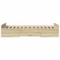 vidaXL Bettgestell mit Schubladen Sonoma-Eiche 90x200cm Holzwerkstoff vidaXL Bettgestell mit Schubladen Sonoma-Eiche 90x200cm Holzwerkstoff