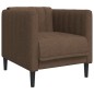 vidaXL Sessel Braun Stoff vidaXL Sessel Braun Stoff
