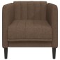 vidaXL Sessel Braun Stoff vidaXL Sessel Braun Stoff