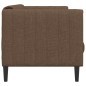 vidaXL Sessel Braun Stoff vidaXL Sessel Braun Stoff