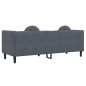 vidaXL Sofa mit Kissen 3-Sitzer Dunkelgrau Samt vidaXL Sofa mit Kissen 3-Sitzer Dunkelgrau Samt