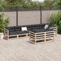 vidaXL 8-tlg. Garten-Sofagarnitur Massivholz Kiefer vidaXL 8-tlg. Garten-Sofagarnitur Massivholz Kiefer