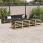 vidaXL 9-tlg. Garten-Sofagarnitur Kiefernholz Imprägniert vidaXL 9-tlg. Garten-Sofagarnitur Kiefernholz Imprägniert