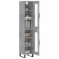 vidaXL Highboard Betongrau 34,5x34x180 cm Holzwerkstoff vidaXL Highboard Betongrau 34,5x34x180 cm Holzwerkstoff