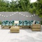 vidaXL 7-tlg. Garten-Sofagarnitur Kiefernholz Imprägniert vidaXL 7-tlg. Garten-Sofagarnitur Kiefernholz Imprägniert