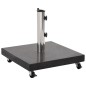 vidaXL Sonnenschirmständer Granit 30 kg Quadrat Schwarz vidaXL Sonnenschirmständer Granit 30 kg Quadrat Schwarz
