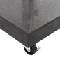 vidaXL Sonnenschirmständer Granit 30 kg Quadrat Schwarz vidaXL Sonnenschirmständer Granit 30 kg Quadrat Schwarz