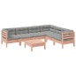 vidaXL 7-tlg. Garten-Sofagarnitur mit Kissen Massivholz Douglasie vidaXL 7-tlg. Garten-Sofagarnitur mit Kissen Massivholz Douglasie