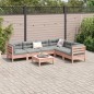 vidaXL 7-tlg. Garten-Sofagarnitur mit Kissen Massivholz Douglasie vidaXL 7-tlg. Garten-Sofagarnitur mit Kissen Massivholz Douglasie