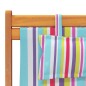 vidaXL Strandstühle 2 Stk. Klappbar Mehrfarbig Stoff vidaXL Strandstühle 2 Stk. Klappbar Mehrfarbig Stoff
