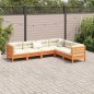 vidaXL 6-tlg. Garten-Sofagarnitur mit Kissen Wachsbraun Kiefernholz vidaXL 6-tlg. Garten-Sofagarnitur mit Kissen Wachsbraun Kiefernholz