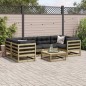 vidaXL 7-tlg. Garten-Sofagarnitur Kiefernholz Imprägniert vidaXL 7-tlg. Garten-Sofagarnitur Kiefernholz Imprägniert
