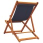 vidaXL Strandstühle 2 Stk. Klappbar Blau Stoff vidaXL Strandstühle 2 Stk. Klappbar Blau Stoff
