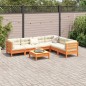 vidaXL 7-tlg. Garten-Sofagarnitur mit Kissen Wachsbraun Kiefernholz vidaXL 7-tlg. Garten-Sofagarnitur mit Kissen Wachsbraun Kiefernholz