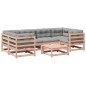 vidaXL 7-tlg. Garten-Sofagarnitur mit Kissen Massivholz Douglasie vidaXL 7-tlg. Garten-Sofagarnitur mit Kissen Massivholz Douglasie