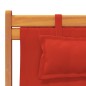 vidaXL Strandstühle 2 Stk. Klappbar Rot Stoff vidaXL Strandstühle 2 Stk. Klappbar Rot Stoff