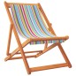 vidaXL Strandstühle 2 Stk. Klappbar Mehrfarbig Stoff vidaXL Strandstühle 2 Stk. Klappbar Mehrfarbig Stoff