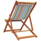 vidaXL Strandstühle 2 Stk. Klappbar Mehrfarbig Stoff vidaXL Strandstühle 2 Stk. Klappbar Mehrfarbig Stoff