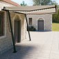 Automatische Markise mit LED & Windsensor 4x3 m Cremeweiß Automatische Markise mit LED & Windsensor 4x3 m Cremeweiß