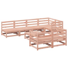 vidaXL 8-tlg. Garten-Sofagarnitur Massivholz Douglasie