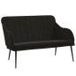 vidaXL Sitzbank Schwarz 110x76x80 cm Samt vidaXL Sitzbank Schwarz 110x76x80 cm Samt