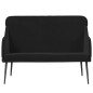 vidaXL Sitzbank Schwarz 110x76x80 cm Samt vidaXL Sitzbank Schwarz 110x76x80 cm Samt