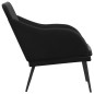 vidaXL Sitzbank Schwarz 110x76x80 cm Samt vidaXL Sitzbank Schwarz 110x76x80 cm Samt