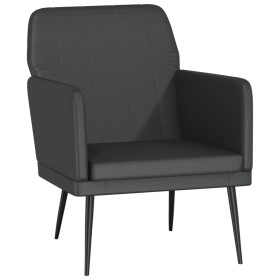vidaXL Sessel Schwarz 61x78x80 cm Kunstleder