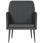 vidaXL Sessel Schwarz 61x78x80 cm Kunstleder vidaXL Sessel Schwarz 61x78x80 cm Kunstleder