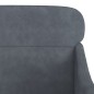 vidaXL Sessel Dunkelgrau 63x76x80 cm Samt vidaXL Sessel Dunkelgrau 63x76x80 cm Samt