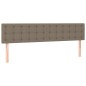 vidaXL Boxspringbett mit Matratze Taupe 180x200 cm Stoff vidaXL Boxspringbett mit Matratze Taupe 180x200 cm Stoff