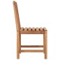 vidaXL Gartenstühle 2 Stk. mit Kissen Massivholz Teak vidaXL Gartenstühle 2 Stk. mit Kissen Massivholz Teak