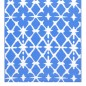 vidaXL Outdoor-Teppich Blau und Weiß 190x290 cm PP vidaXL Outdoor-Teppich Blau und Weiß 190x290 cm PP