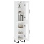 Highboard Weiß 34,5x34x180 cm Holzwerkstoff Highboard Weiß 34,5x34x180 cm Holzwerkstoff