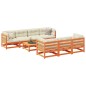 vidaXL 8-tlg. Garten-Sofagarnitur Wachsbraun Massivholz Kiefer vidaXL 8-tlg. Garten-Sofagarnitur Wachsbraun Massivholz Kiefer