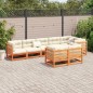vidaXL 8-tlg. Garten-Sofagarnitur Wachsbraun Massivholz Kiefer vidaXL 8-tlg. Garten-Sofagarnitur Wachsbraun Massivholz Kiefer