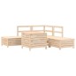vidaXL 6-tlg. Garten-Sofagarnitur Massivholz Kiefer vidaXL 6-tlg. Garten-Sofagarnitur Massivholz Kiefer