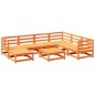 vidaXL 8-tlg. Garten-Sofagarnitur Wachsbraun Massivholz Kiefer vidaXL 8-tlg. Garten-Sofagarnitur Wachsbraun Massivholz Kiefer