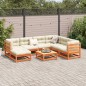 vidaXL 8-tlg. Garten-Sofagarnitur Wachsbraun Massivholz Kiefer vidaXL 8-tlg. Garten-Sofagarnitur Wachsbraun Massivholz Kiefer